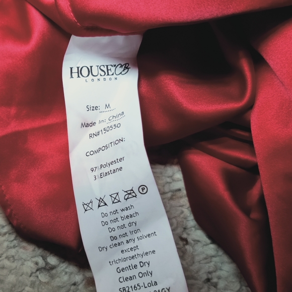 House Of CB Strappy Draped Lola Mini Dress Medium - Picture 12 of 13